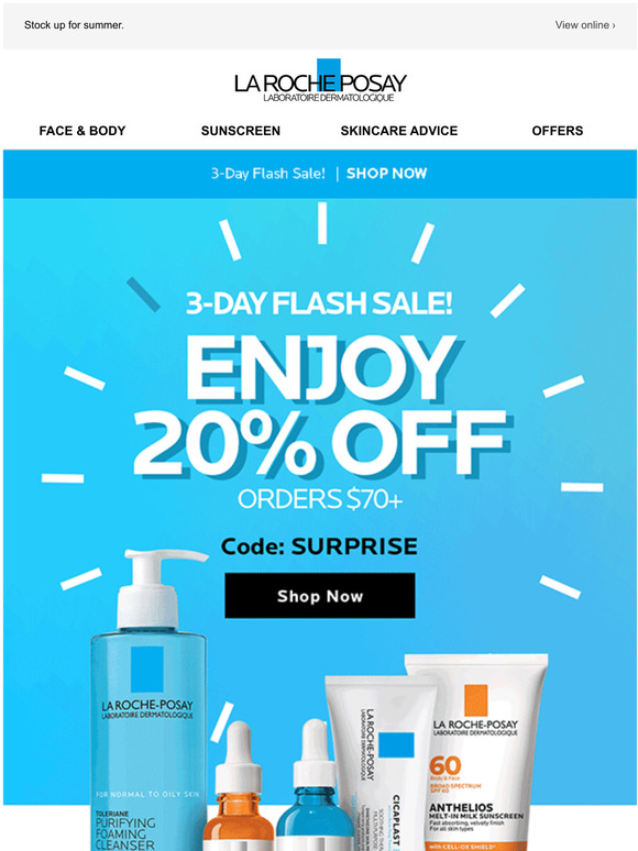 La RochePosay ACD Early Access 20 Off For Subscribers 🎉 Milled