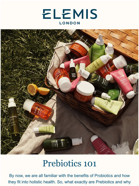 Elemis Prebiotics for Skin? Here’s why you need them! Milled