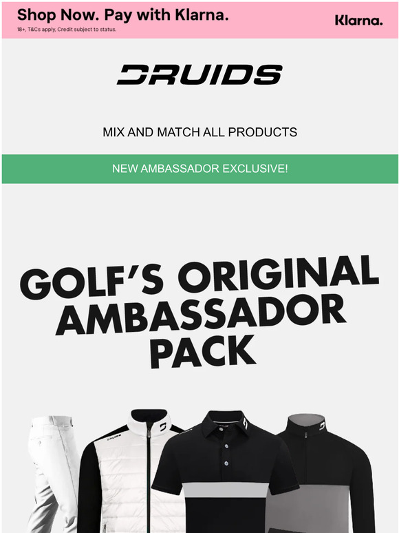 Druids Golf REVEALED THE £99 PACK IS BACK! Milled