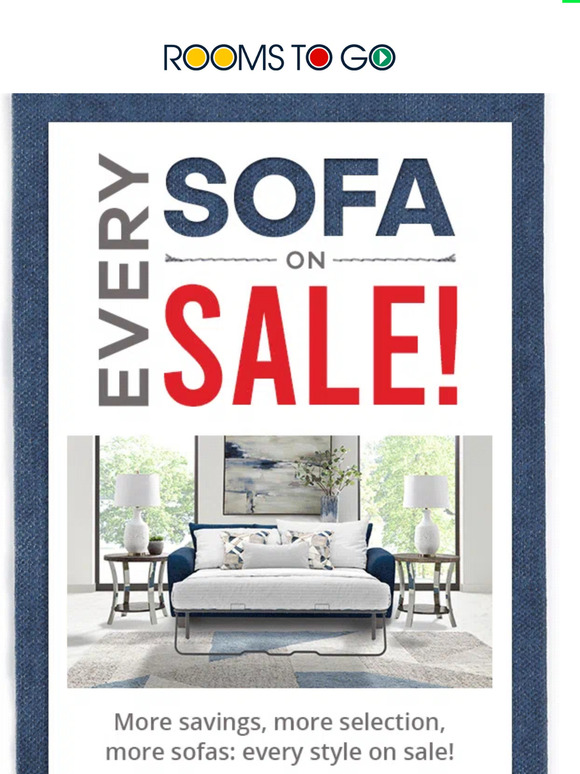 Rooms To Go Sofas on Sale trends to fit every living room! Milled