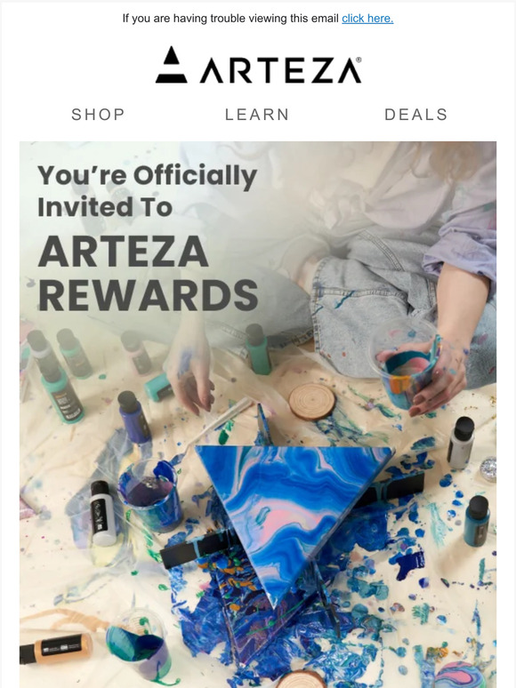 Arteza® Art Supplies It's NEW & You’re Invited To Be a Creator with