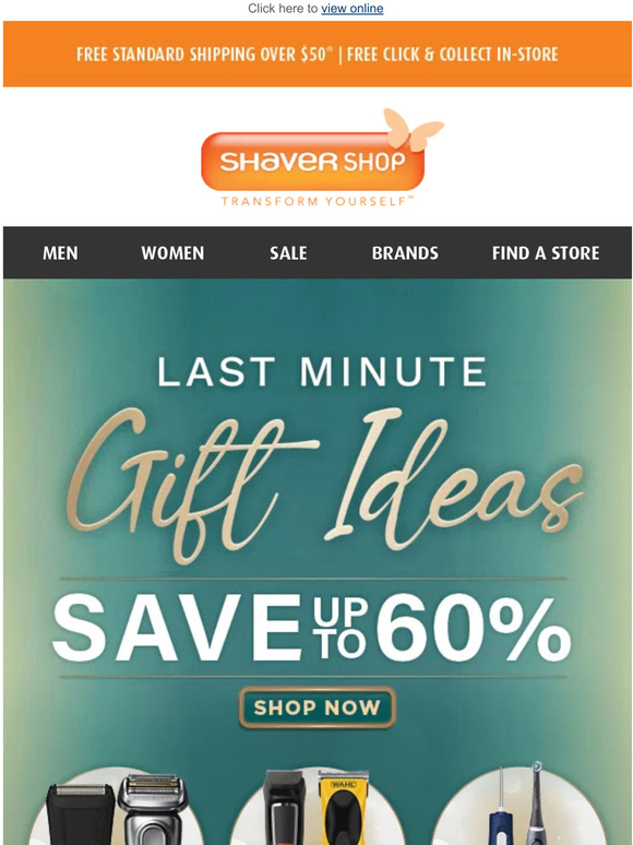 Shaver Shop NZ Shop Our Top Selling Categories This Christmas & Save