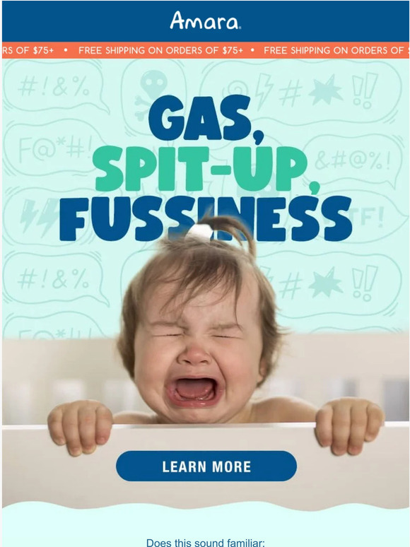 Amara Colicky baby? Here are 3 tips to help Milled