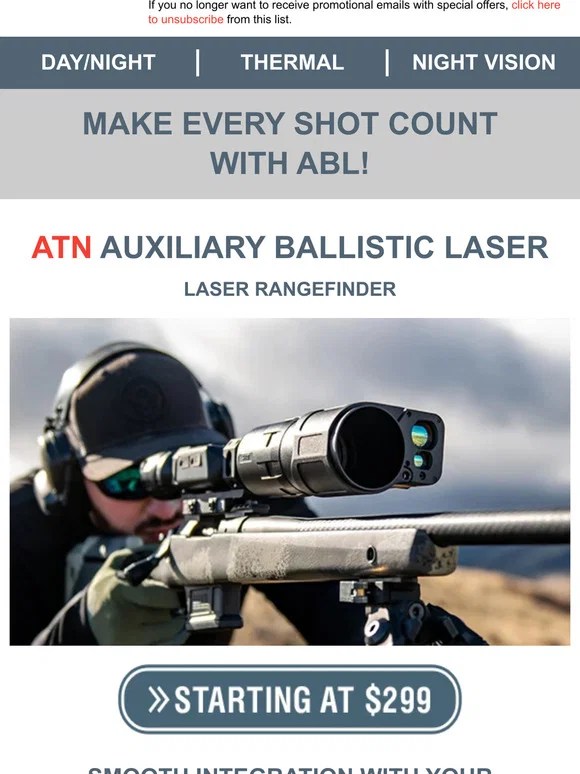 ATN Maker of Night Vision and Thermal Imaging Make Every Shot Count