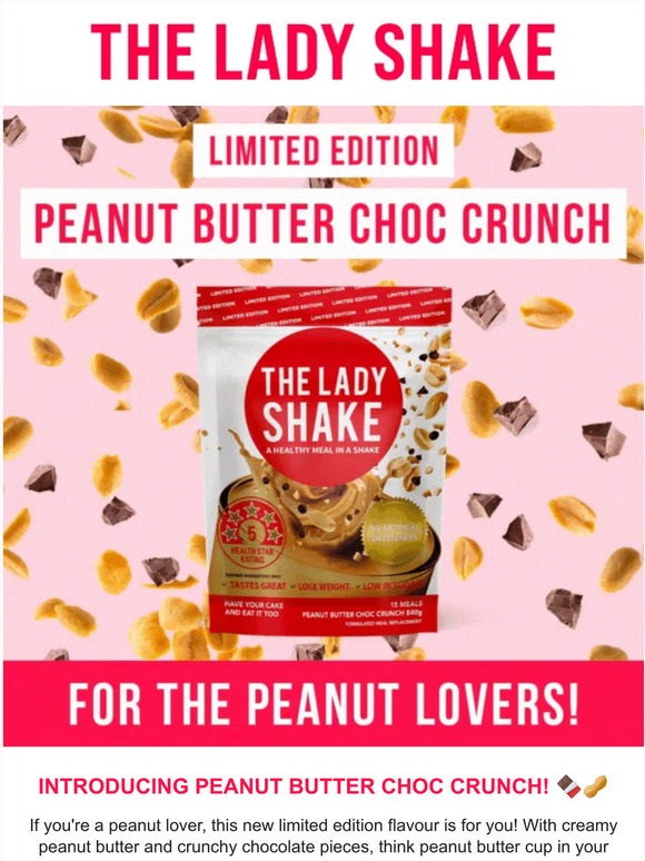 The Lady Shake NEW FLAVOUR ALERT You asked for it! Introducing… Milled