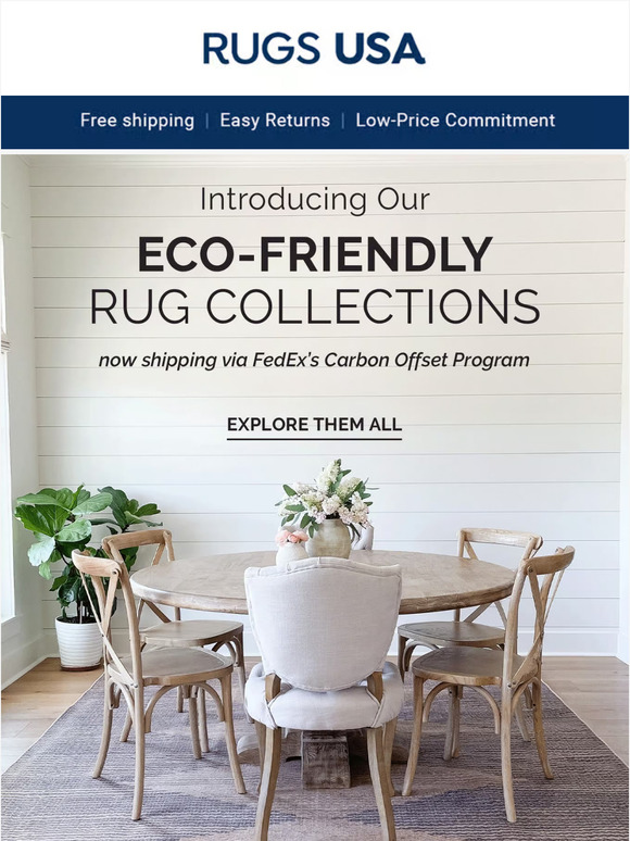 Rugs USA Just dropped Our EcoFriendly Collections 🌎 Milled