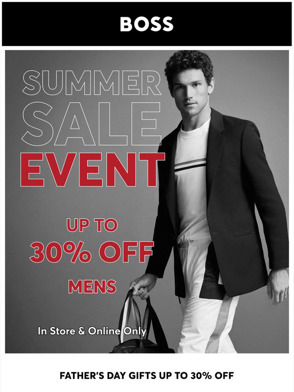 Hugo Boss Email Newsletters Shop Sales, Discounts, and Coupon Codes