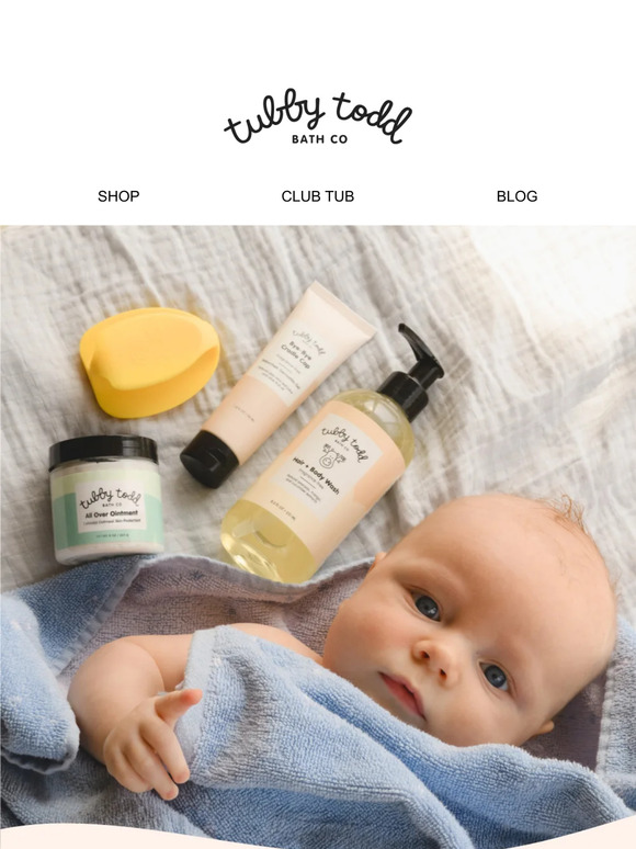 Tubby Todd Bath Co Clear Cradle Cap in 3 steps Milled