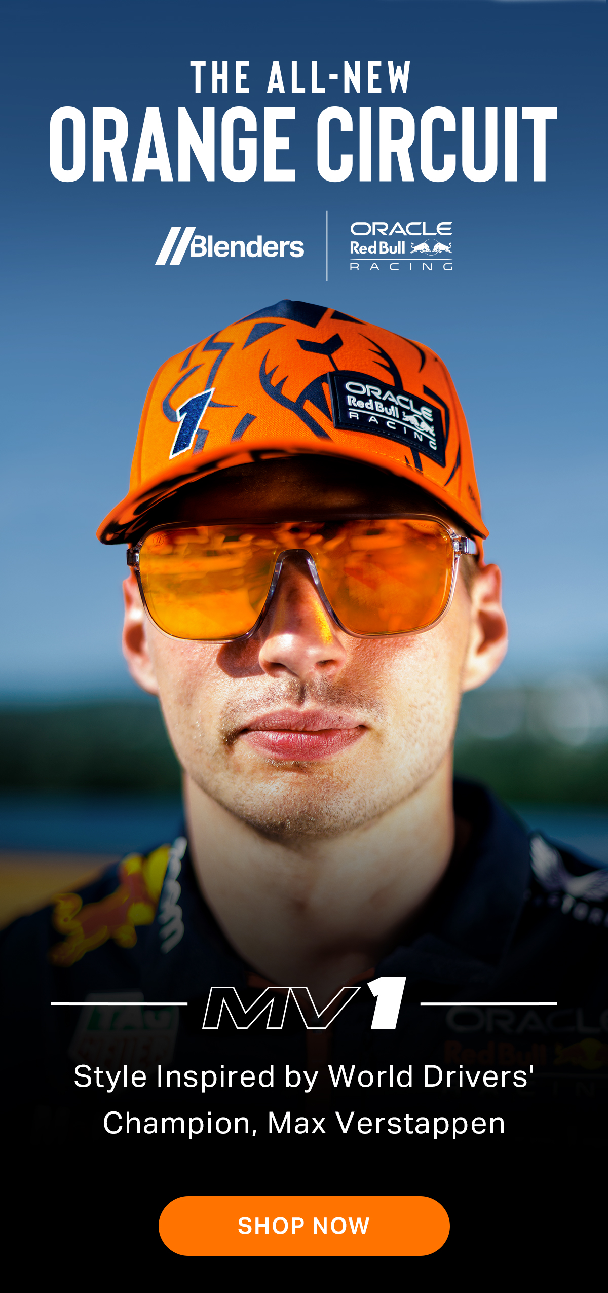 Blenders Eyewear LIMITED EDITION // Max Verstappen Fans, Fuel Your Fit