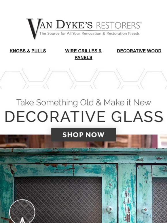Van Dyke's Restorers Decorative Glass Bring New Life to an Old