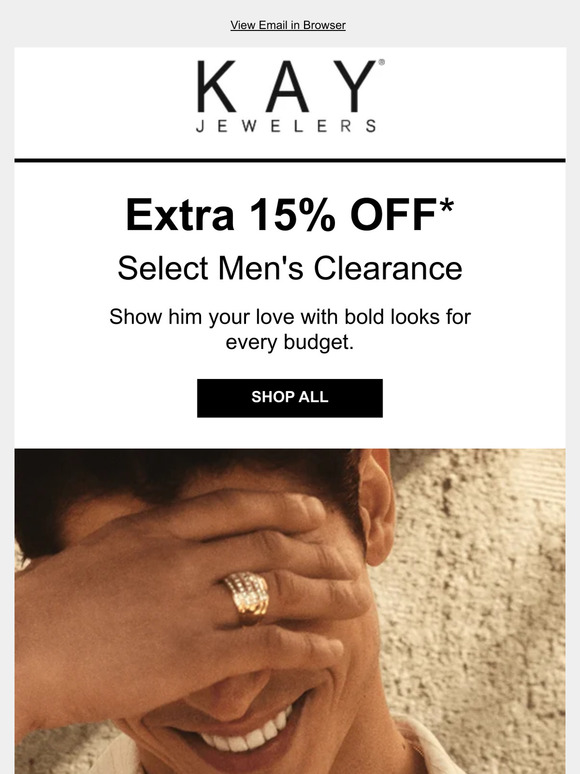 Kay Jewelers Can’tmiss clearance styles for him Milled