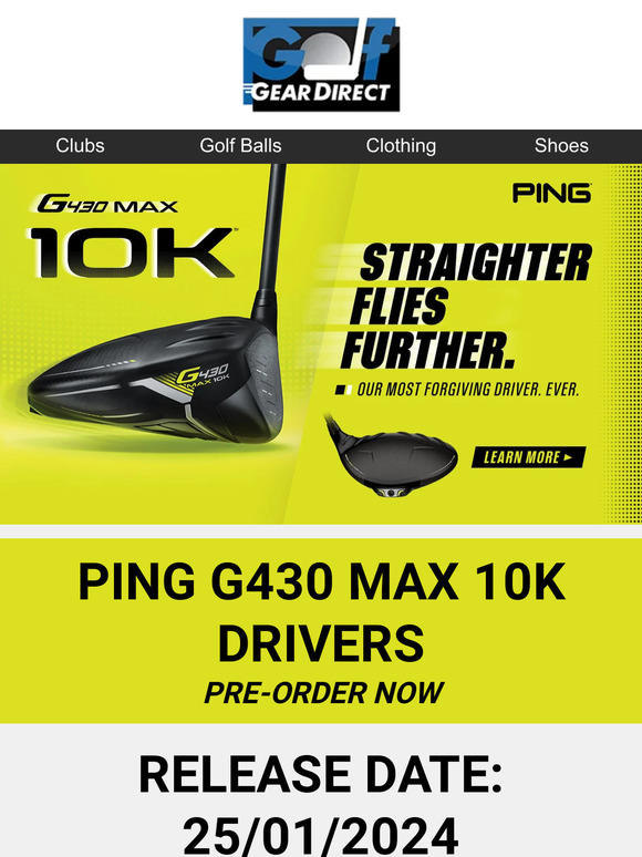Golf Gear Direct PreOrder The 🆕 2024 Ping Golf Clubs Today! 😍🔥 Milled