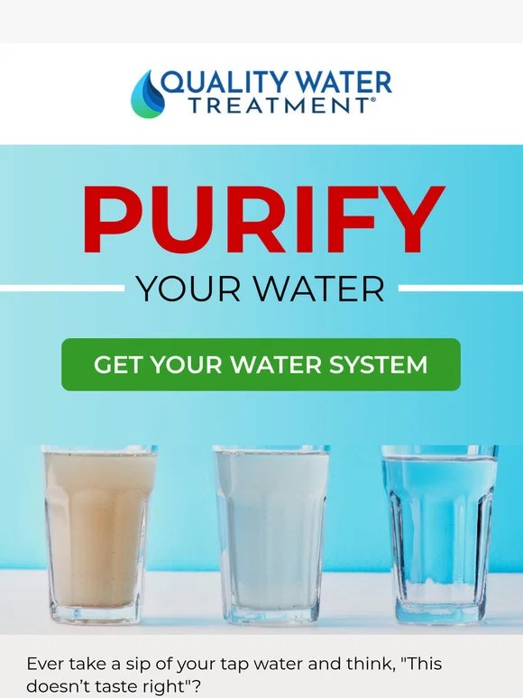 Quality Water Treatment What’s In Your Tap Water? 🧐 [FIND OUT NOW