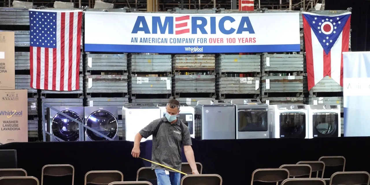 Whirlpool sales rise 32 in Q2, appliances maker raises guidance