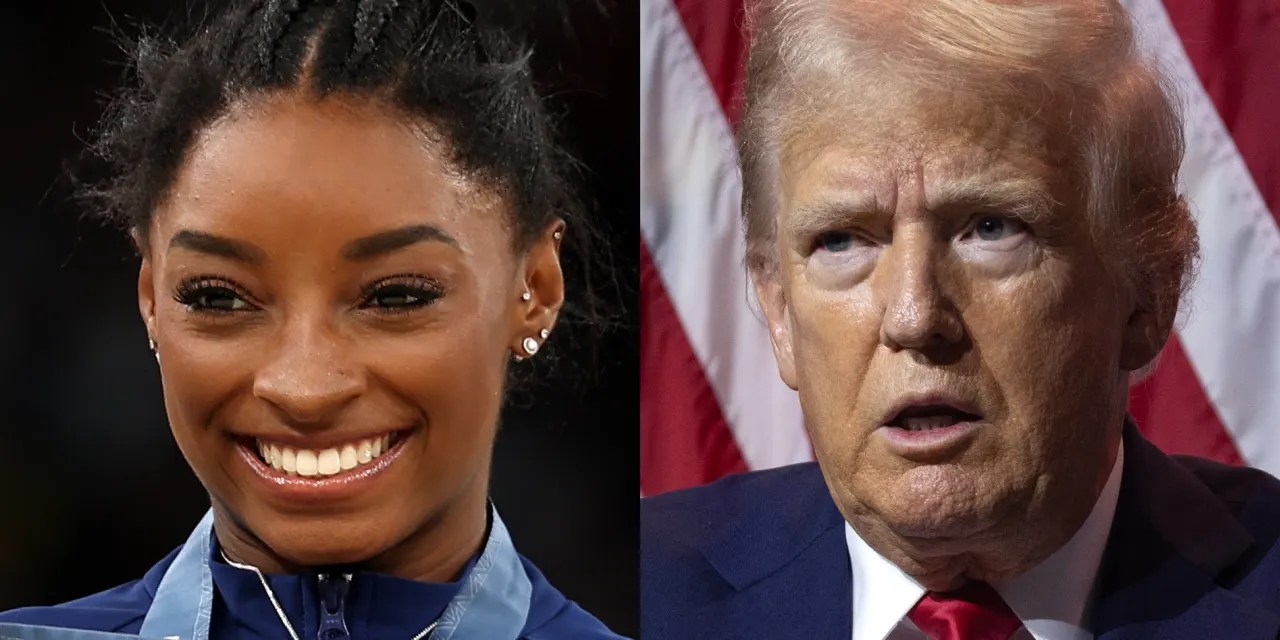Simone Biles says she loves her ‘Black job.’ It’s an apparent dig at
