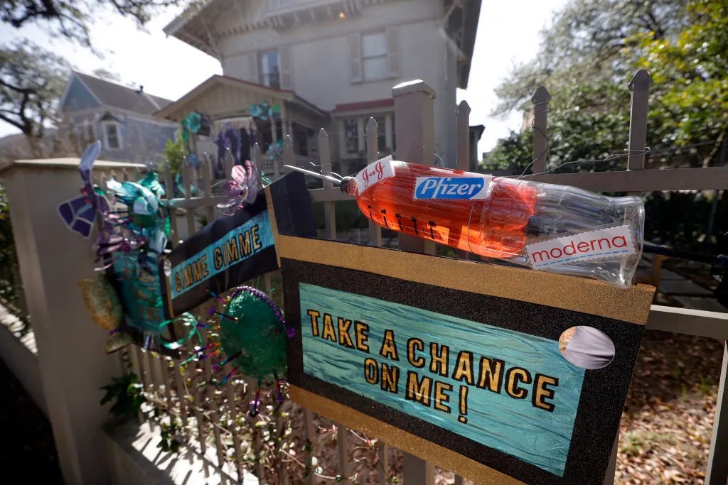 Events In New Orleans February 2nd 2023 Muted Mardi Gras Closed bars and barricaded Bourbon Street in the