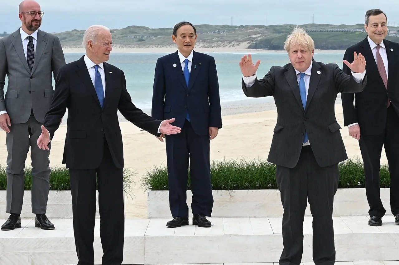 G7 summit kicks off with elbow bumps on an English beach MarketWatch