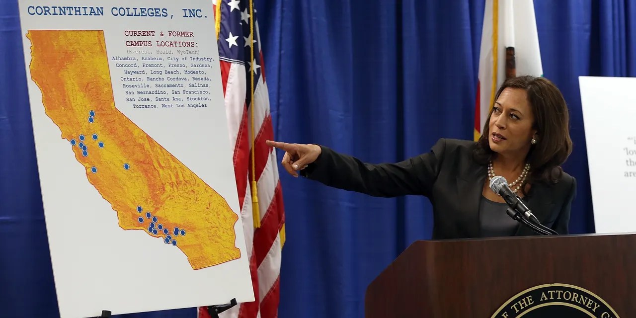 Inside Kamala Harris’s fight as attorney general to take down a company