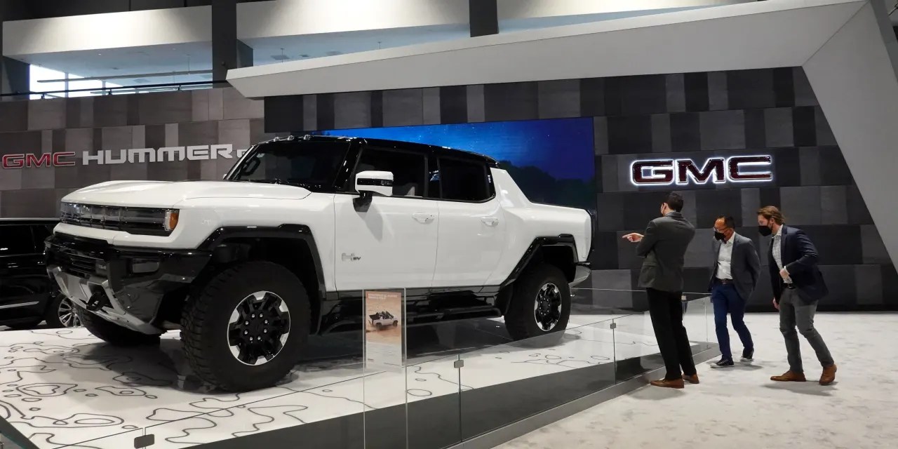 General Motors slowly ramps up production of electric Hummer truck MarketWatch