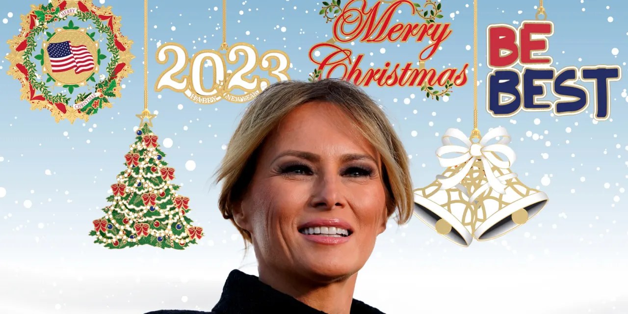 Merry Christmas from Melania Trump Former first lady is still selling