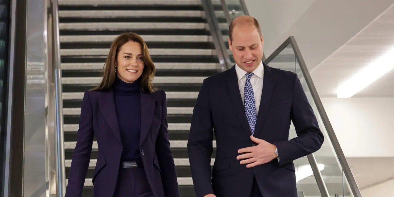 Prince William and Princess Kate land in Boston for first overseas