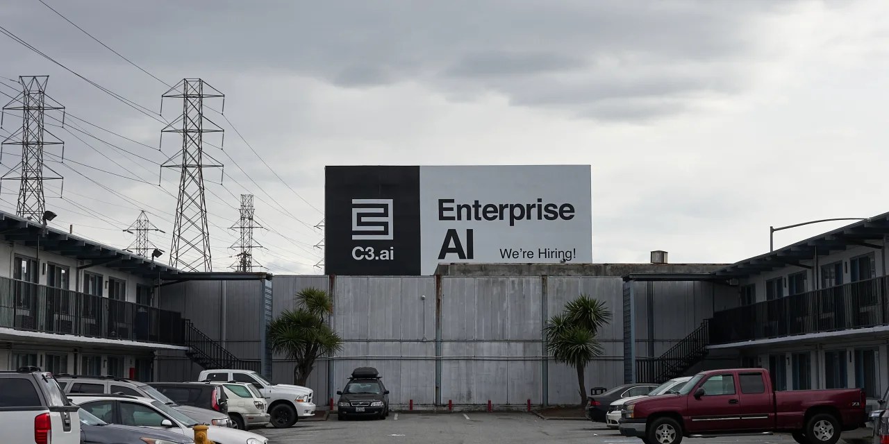 C3.ai’s stock drops as AI software company misses on top line Wall