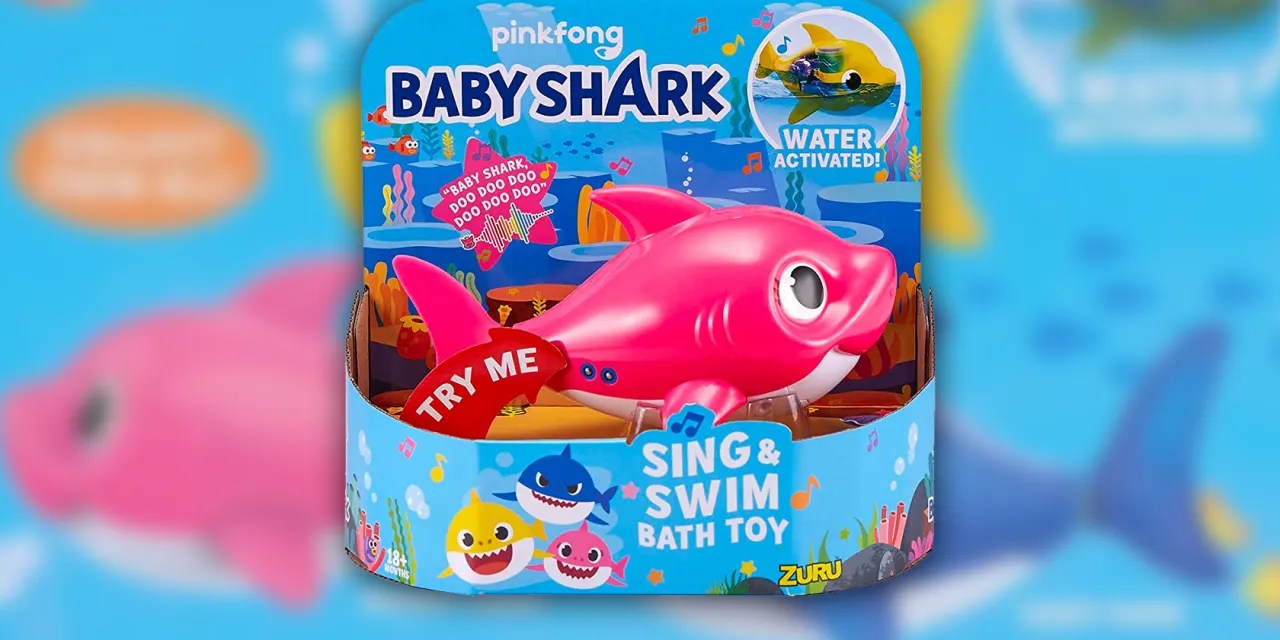 Baby Shark bath toys recalled after 12 kids cut or impaled by hard