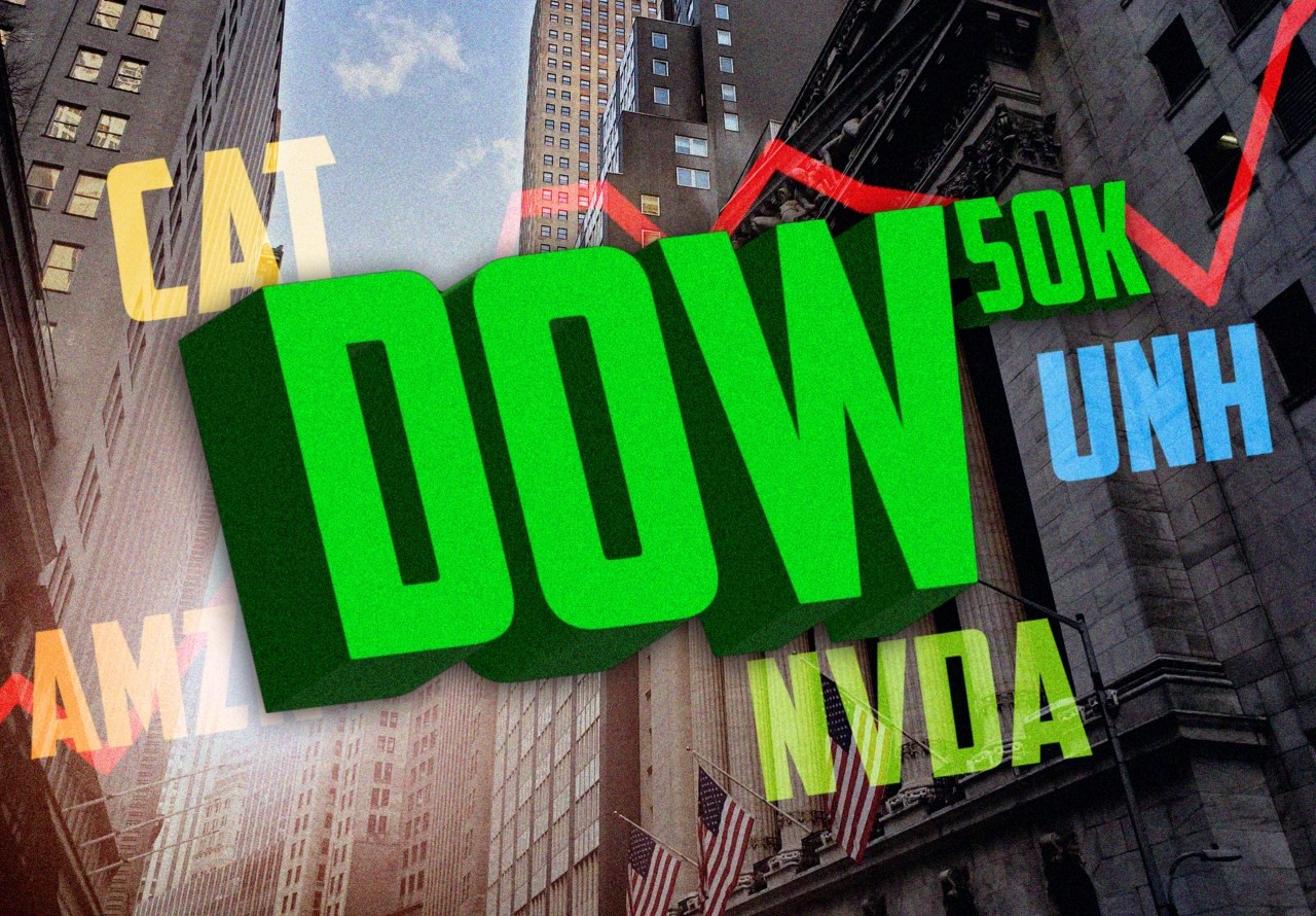 The Dow is about to exit correction territory, showing the old-school economy’s role in the AI boom