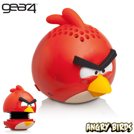 Gear4 Angry Birds G4Pg778G Mini Speaker - Red Bird