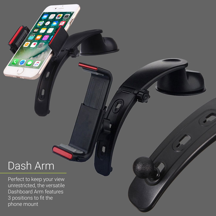 Olixar Multi Position Universal Smartphone Car Holder Black
