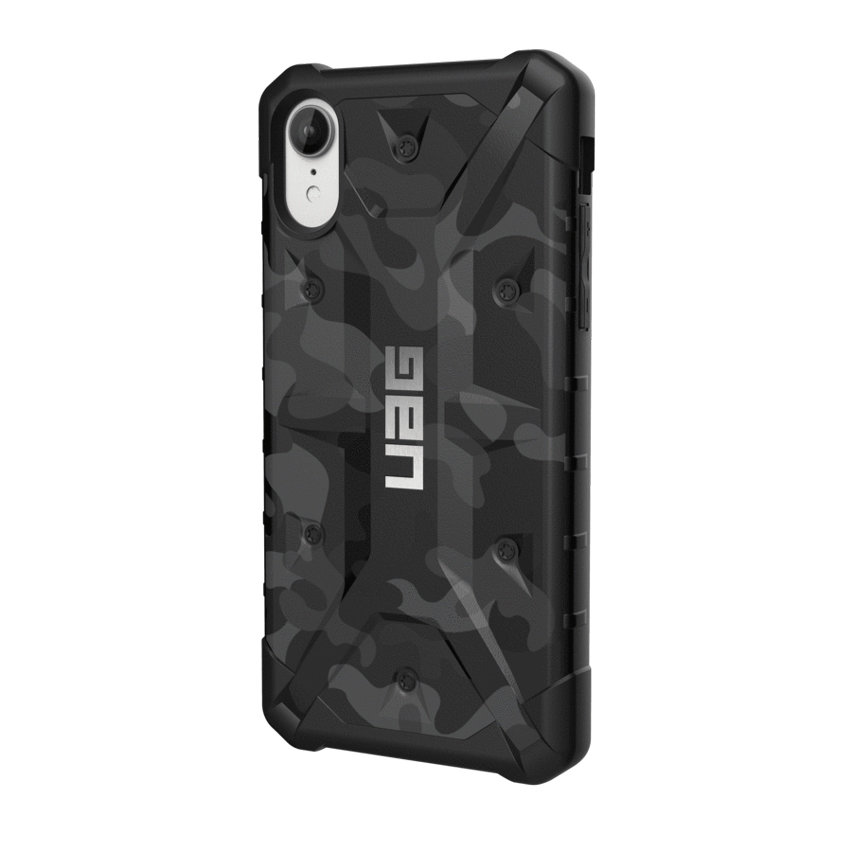 UAG Pathfinder SE iPhone XR Rugged Case Midnight Camo
