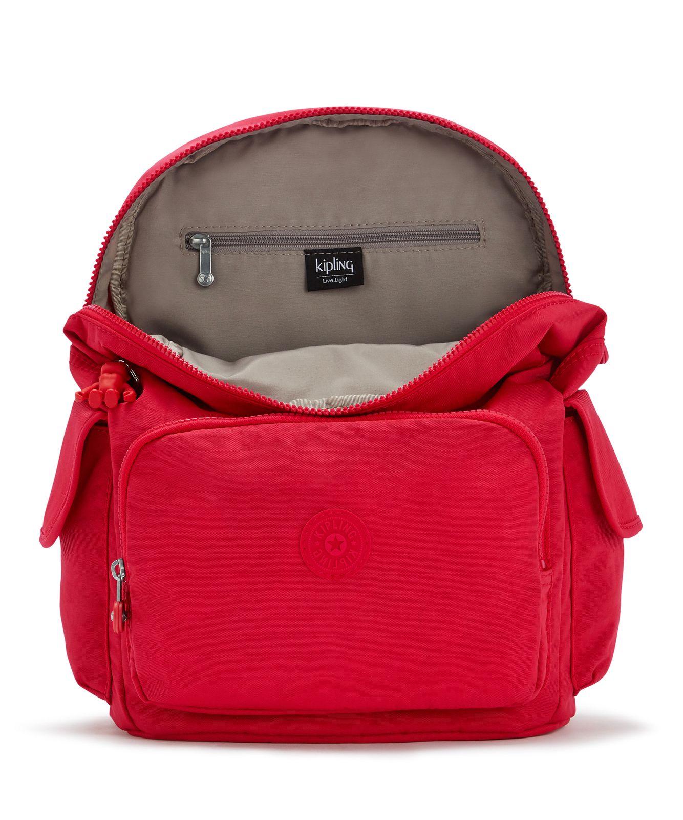 kipling backpack Basic City Backpack L Red Rouge Buy bags, purses & accessories online modeherz