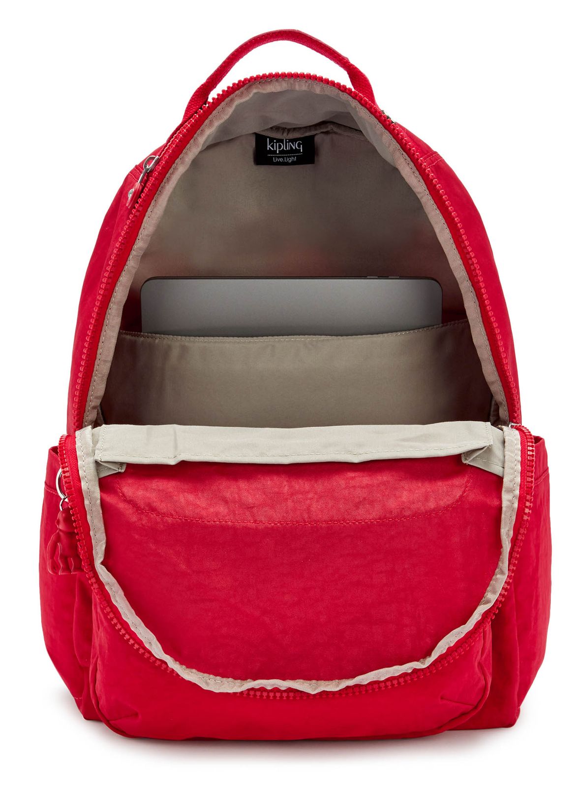 kipling backpack Basic Seoul Backpack L Red Rouge Buy bags, purses