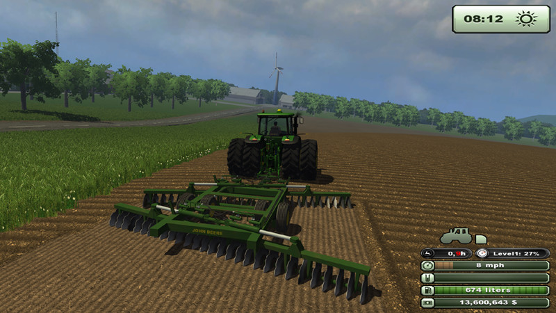 FS 2013 John Deere Disk Offset v 1.0 Cultivators & Harrows Mod für