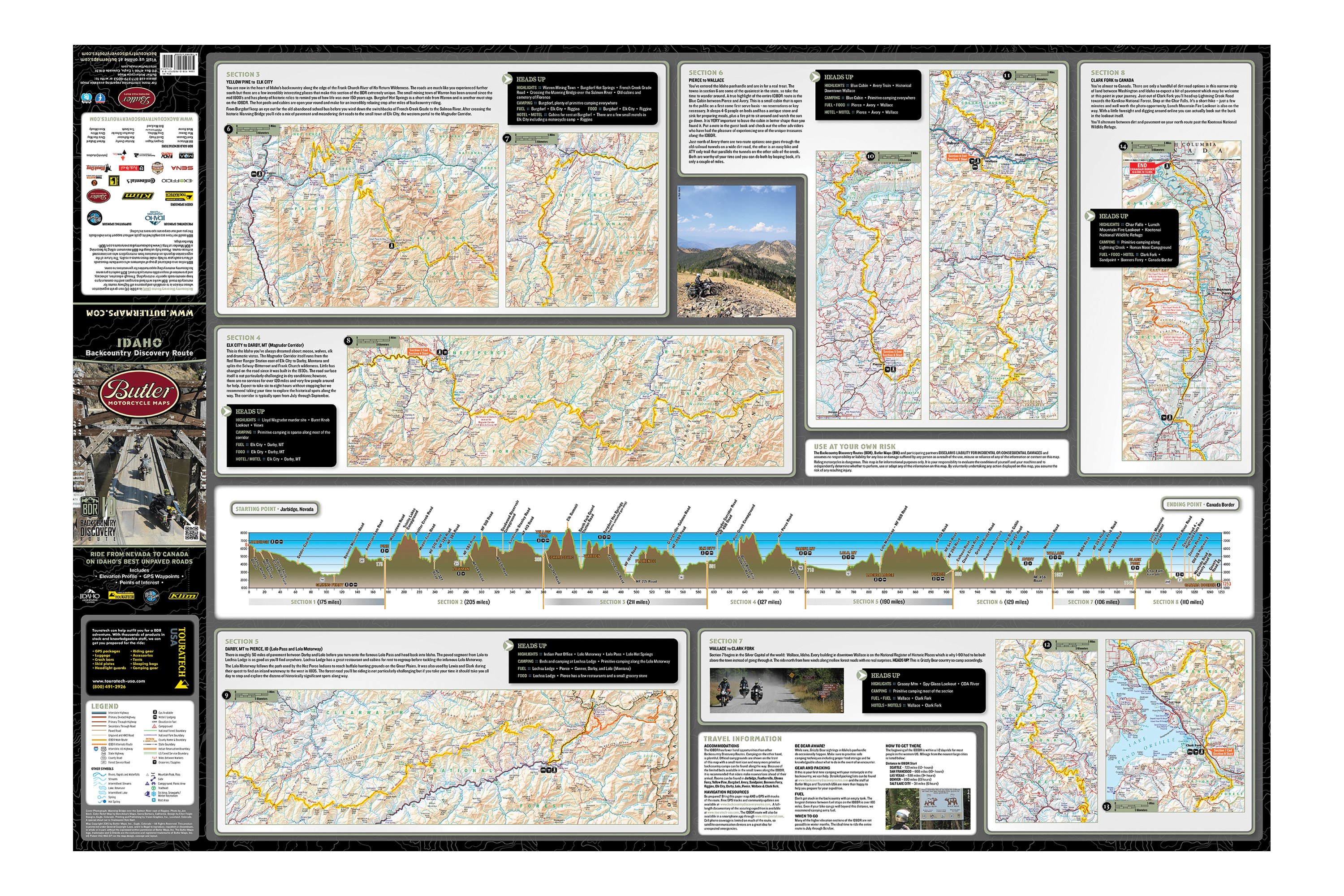 Butler Maps® BACKCOLL BDR Series Map Set