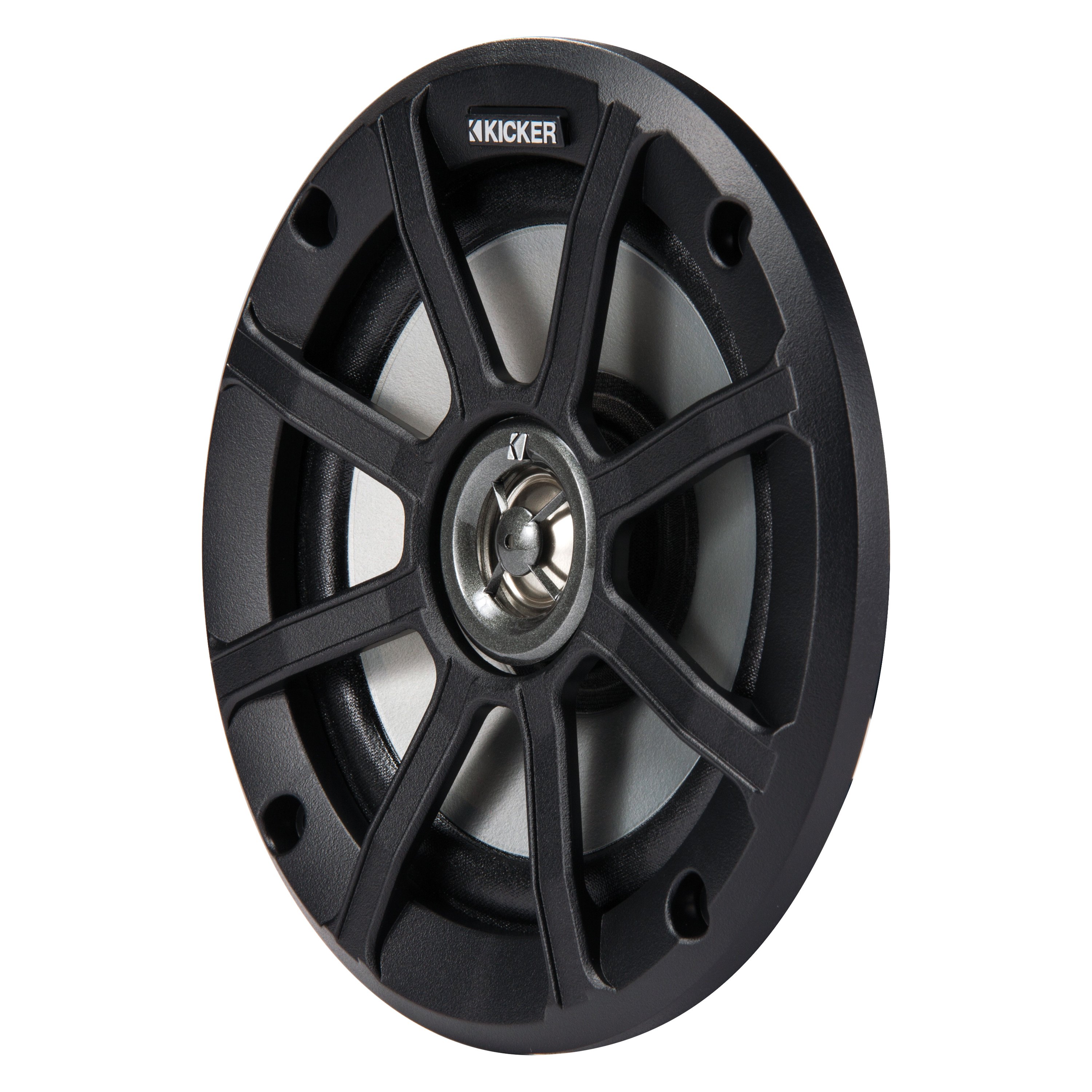KICKER® 42PSC654 6.5" Powersports 4Ohm 2Way 120W Coaxial Speakers