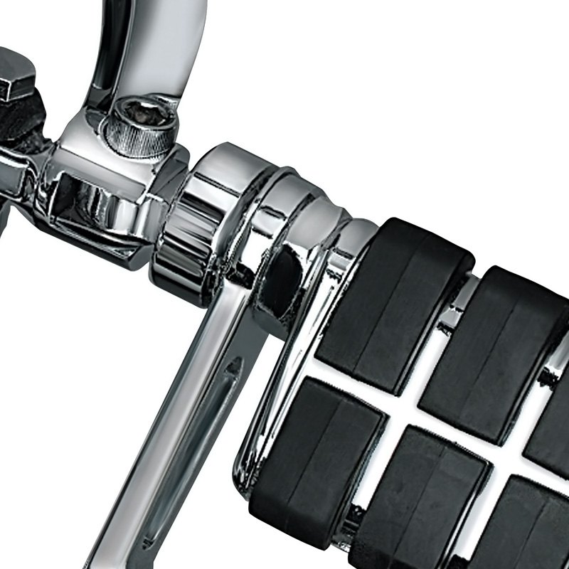 Kuryakyn® 8043 Foot Peg & Stirrup Extenders (11/4", Chrome