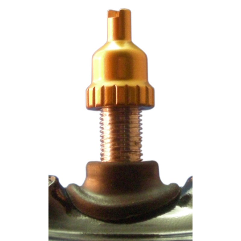 No Toil® VSRC-002 - Gold Valve Stem Remover Cap - MOTORCYCLEiD.com