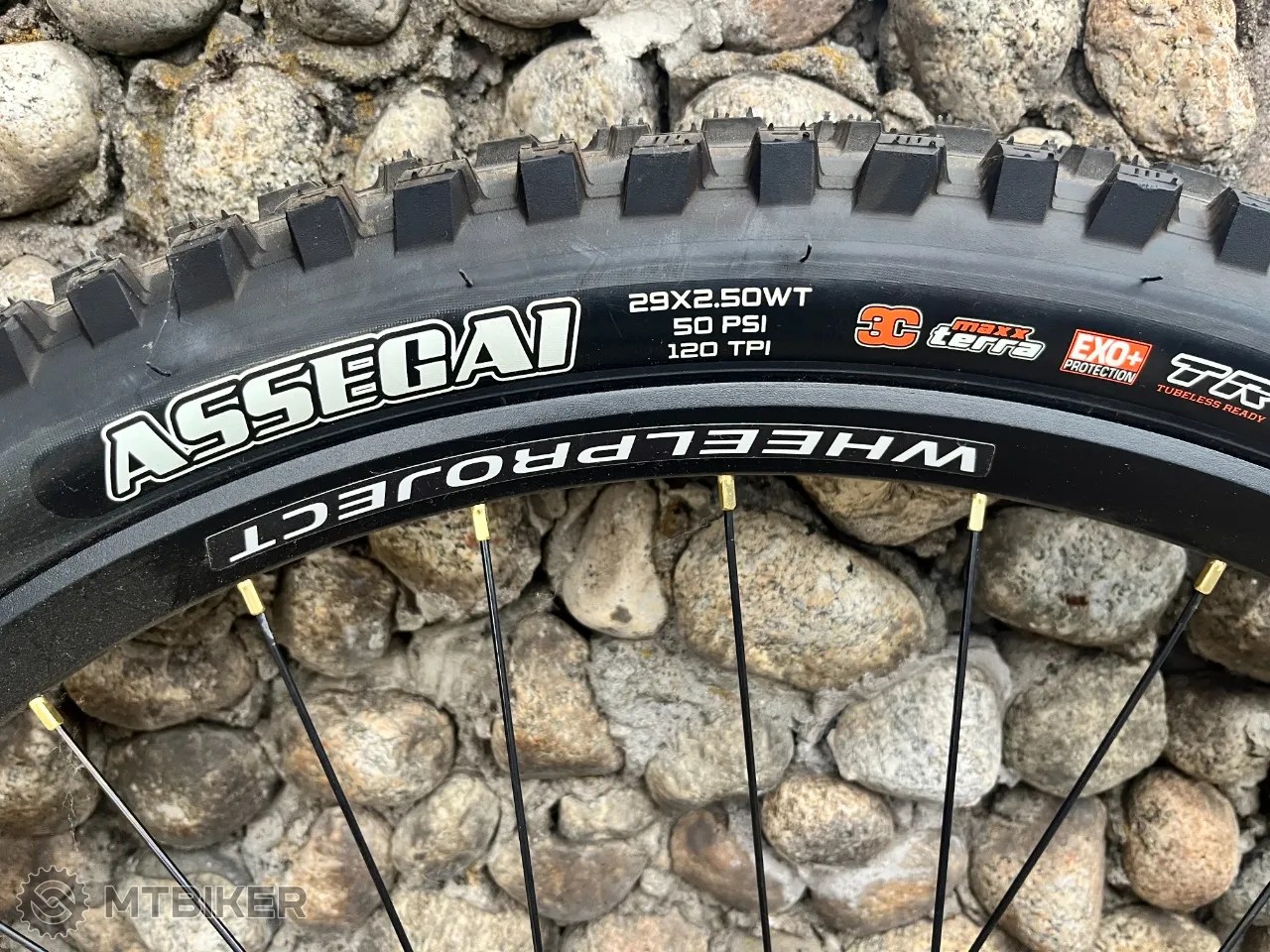 Maxxis Assegai 29x2.50" WT 3C Maxx Terra Exo+ plášť, TR, kevlar - MTB