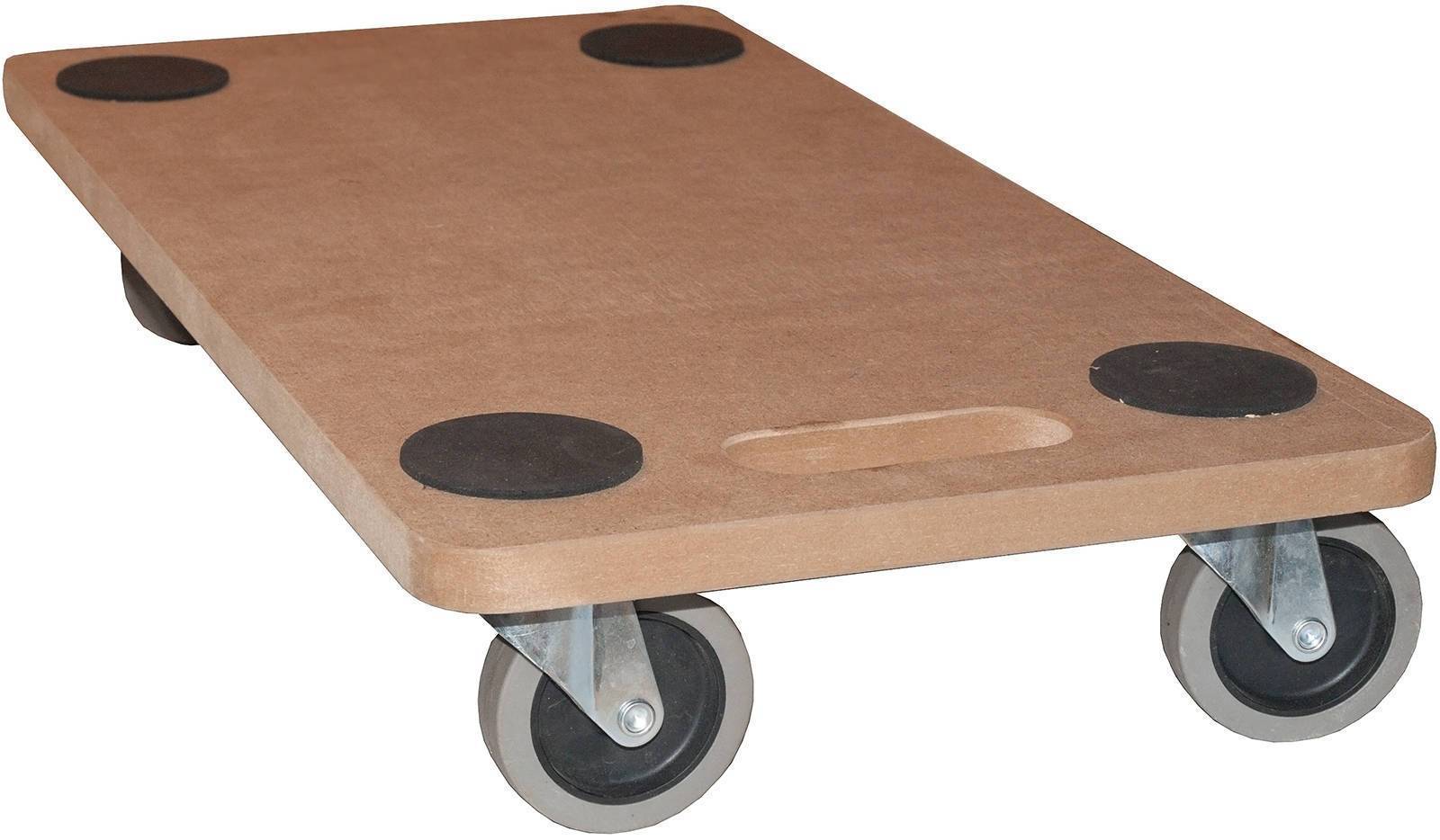 Möbelroller Rollbrett Transportroller MDF 250 kg Hund Möbel Roller mit