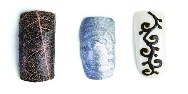 Embossing Technique Creates Unique Edges Style NAILS Magazine