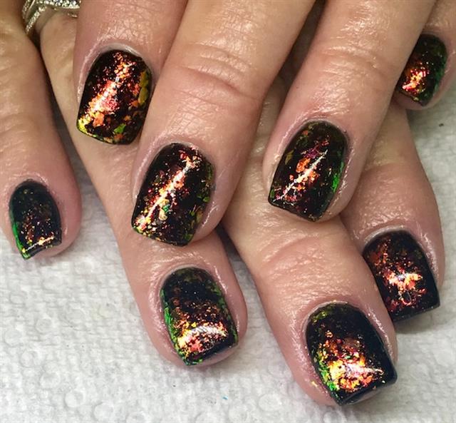 Day 291 Dark Unicorn Nail Art NAILS Magazine