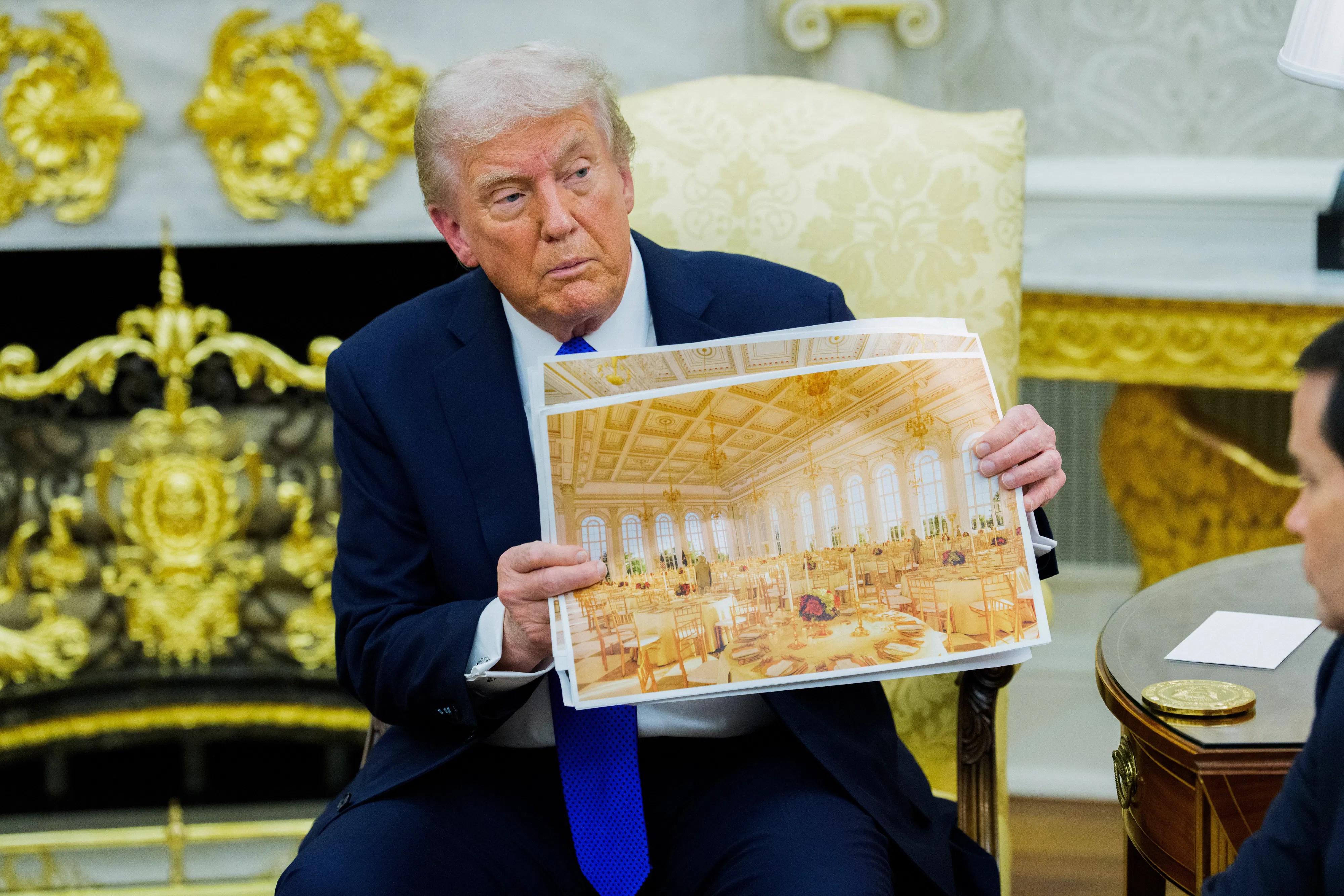 Trump’s Gaudy Ballroom Donors Happen to Have Huge Government Contracts