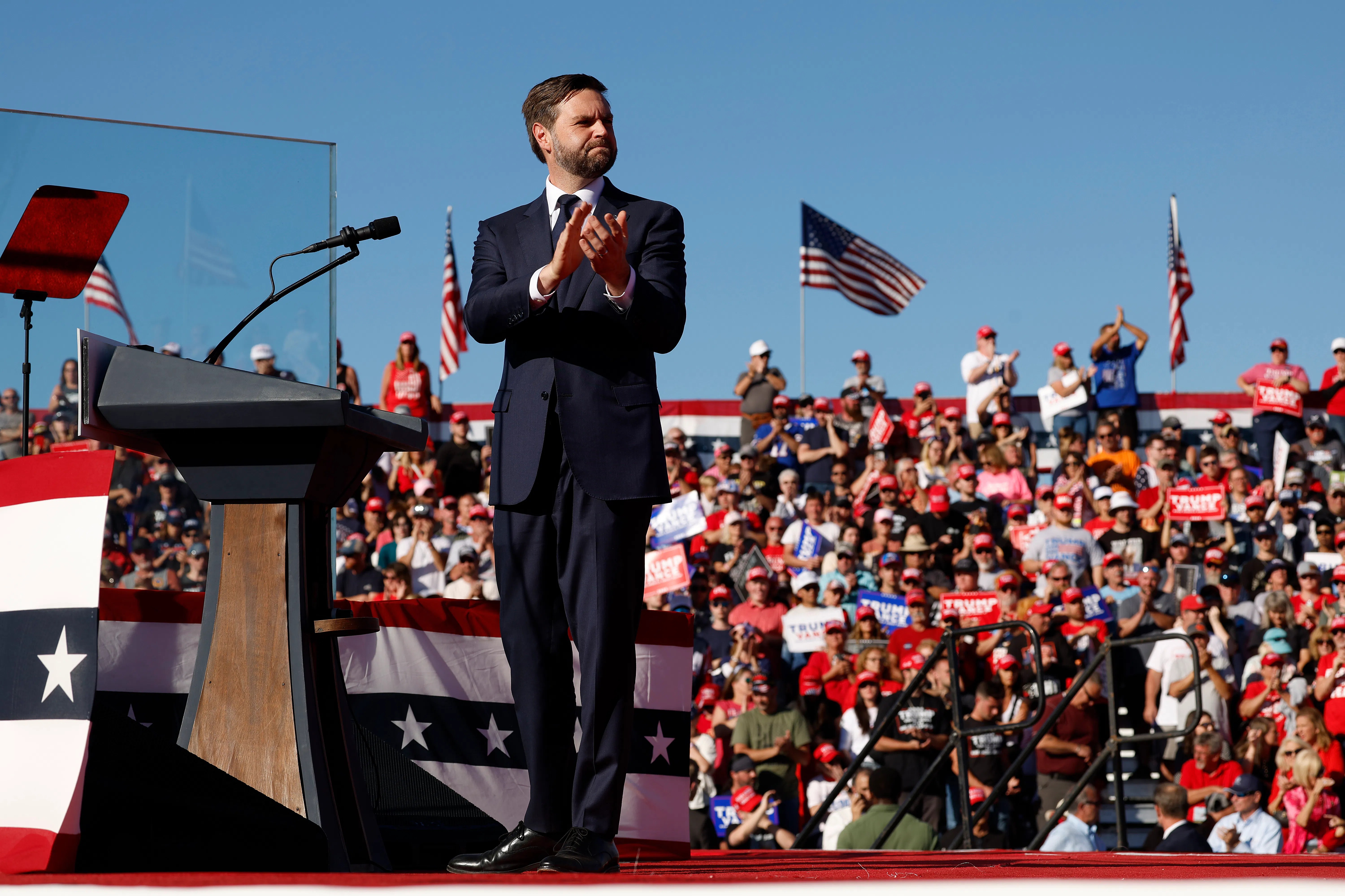 The Truth About Those “Auto Workers for Trump” at Michigan Event