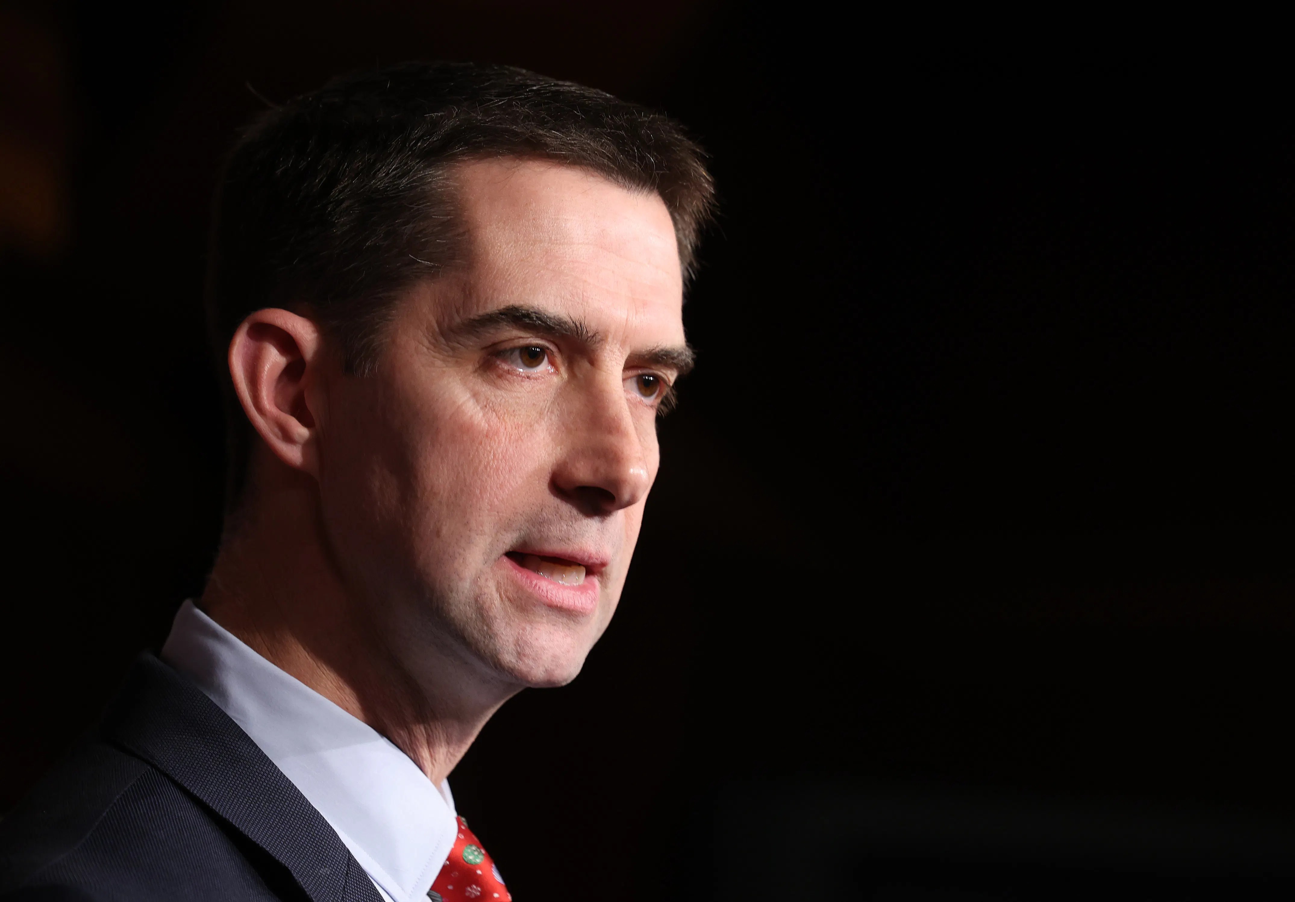 Weaselly V.P. Wannabe Tom Cotton Ducks Key Question on Trump Trial