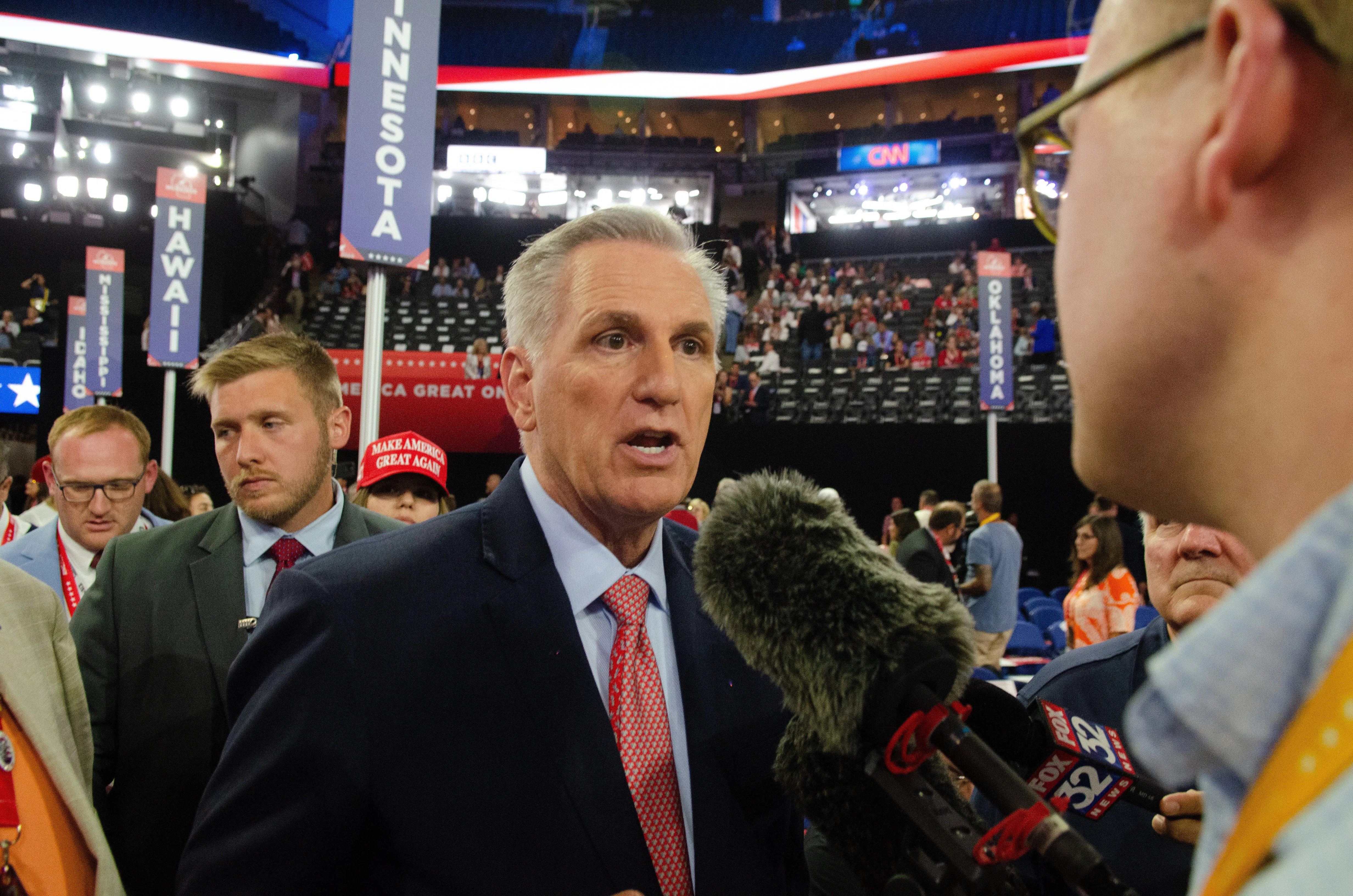 “Very Unhinged”: Kevin McCarthy Rips Matt Gaetz in Growing Feud