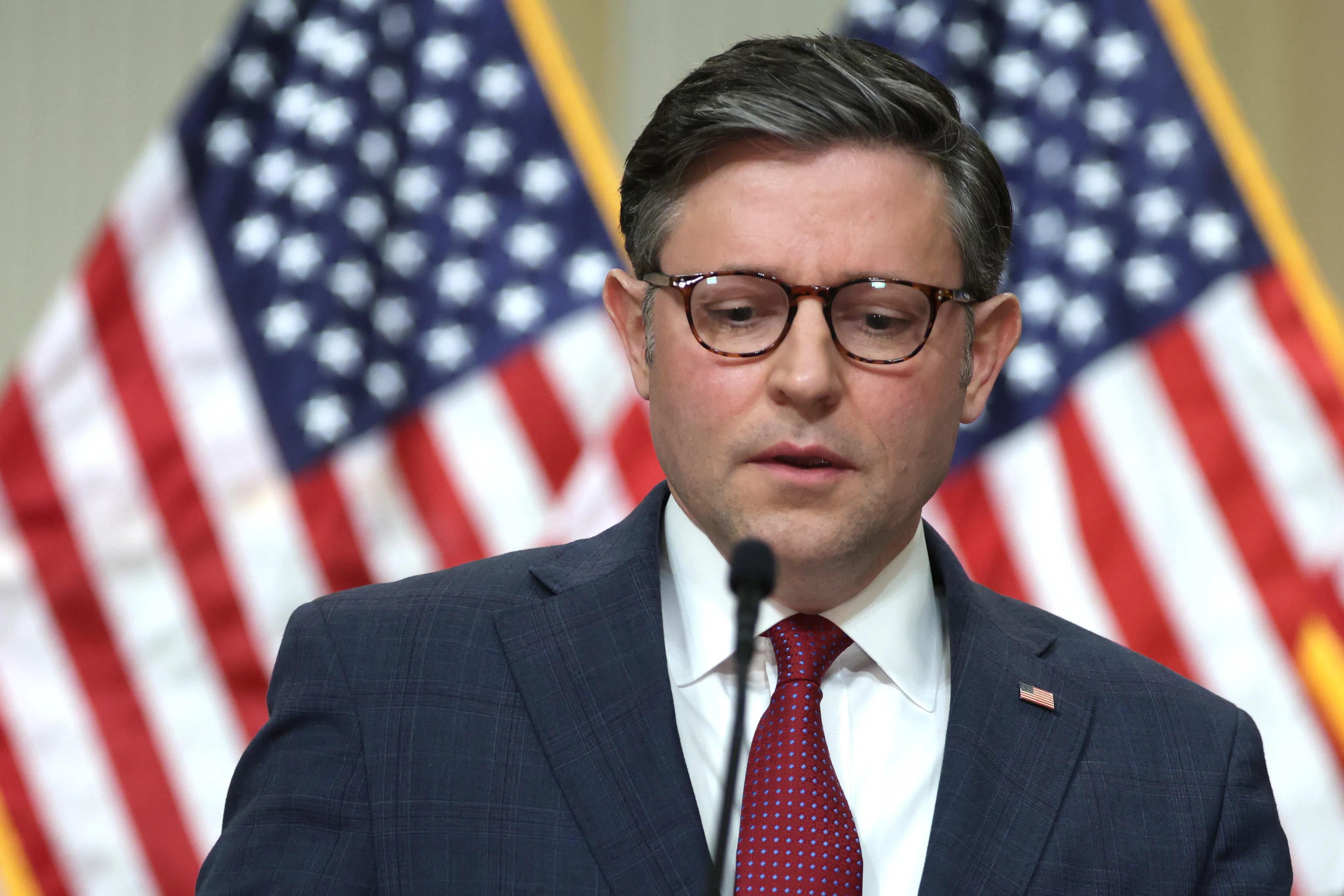 Mike Johnson Completely Blindsided by Resignation in His Own Party