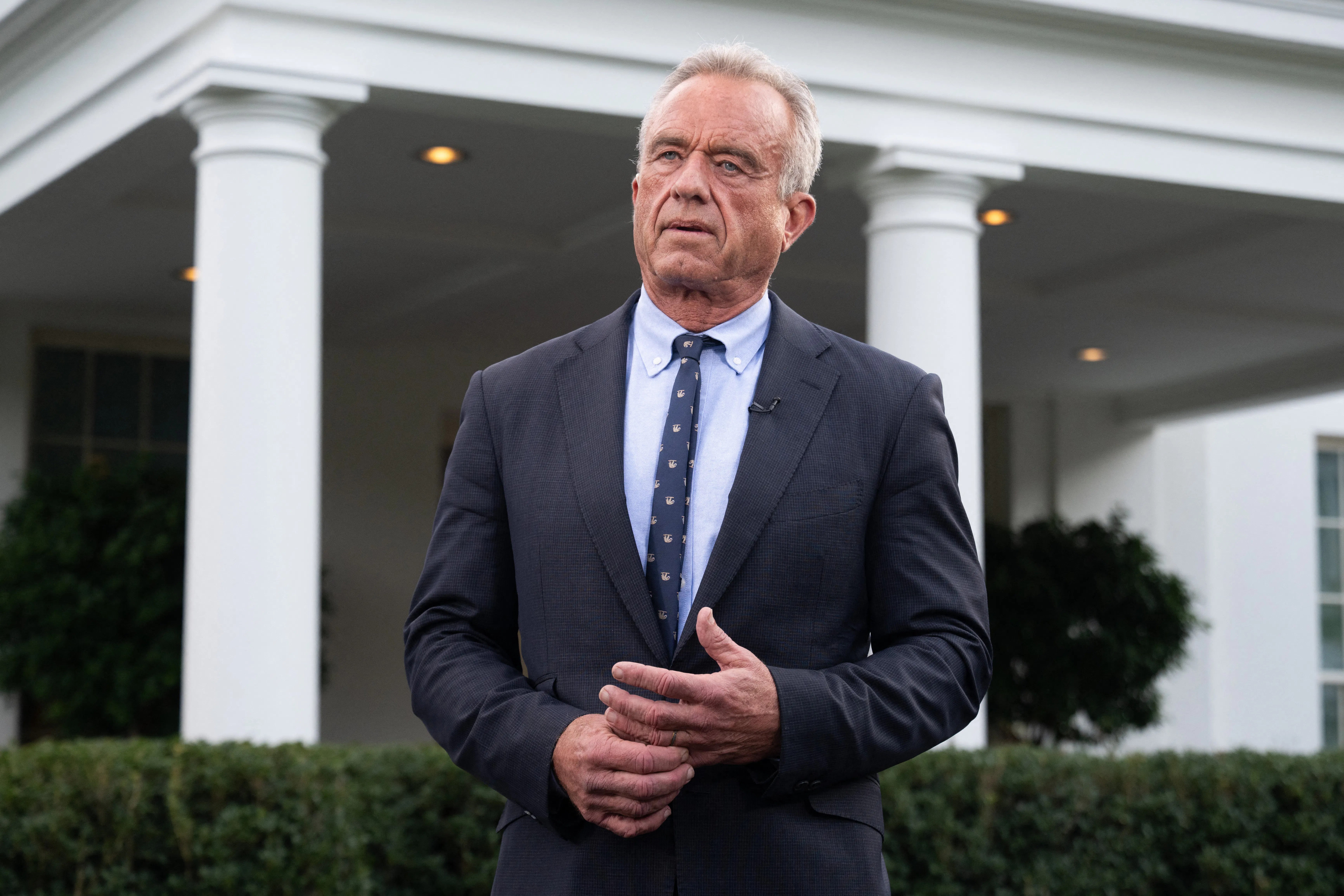 RFK Jr. Roasted After Bizarre Tribute at Charlie Kirk Vigil