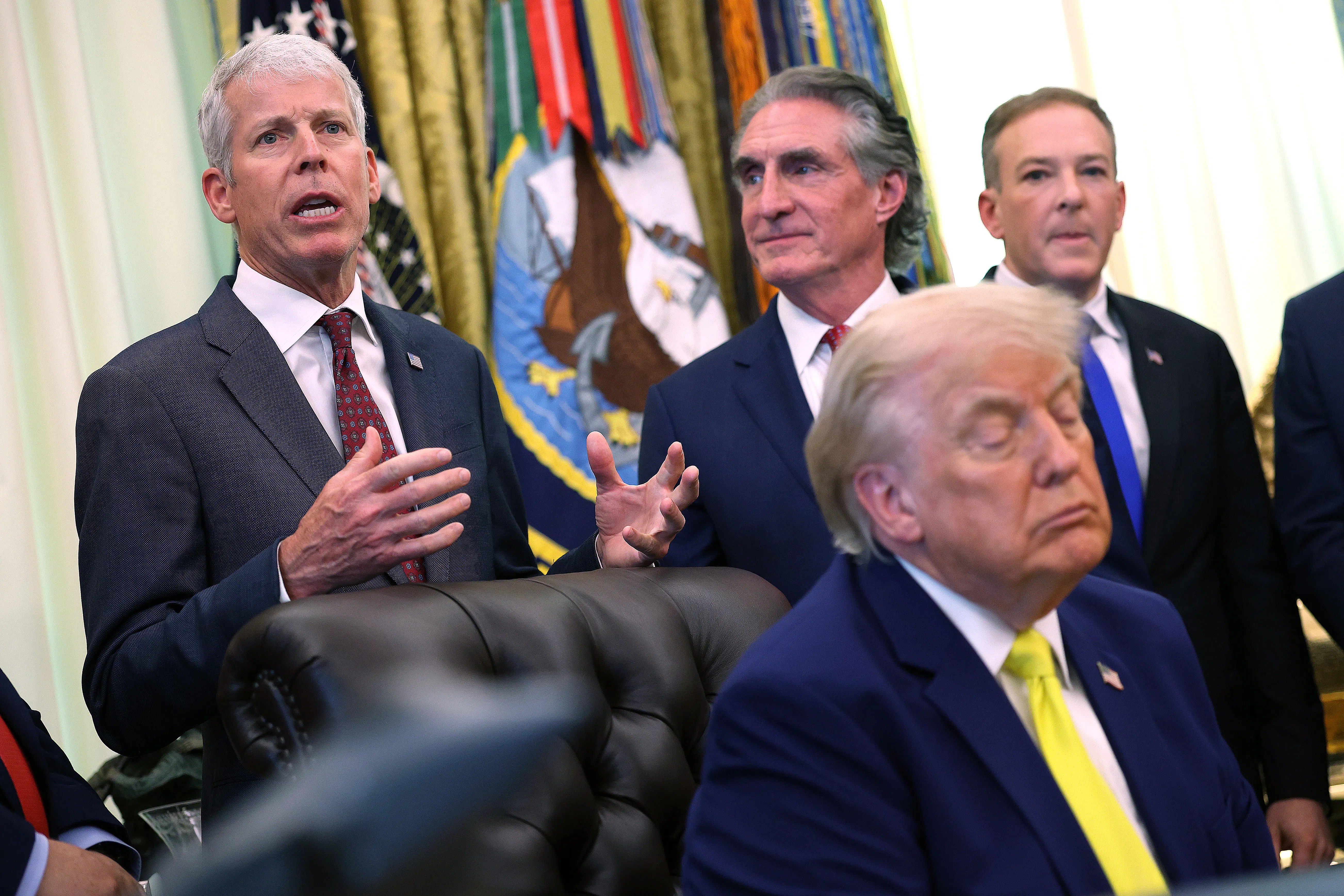 White House Flips Out Over Newest Video of Trump Asleep in a Meeting