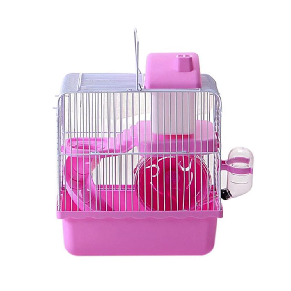 Storey Hamster Cage Mouse Home Rat Cage Luxurious Portable 3 Color 2